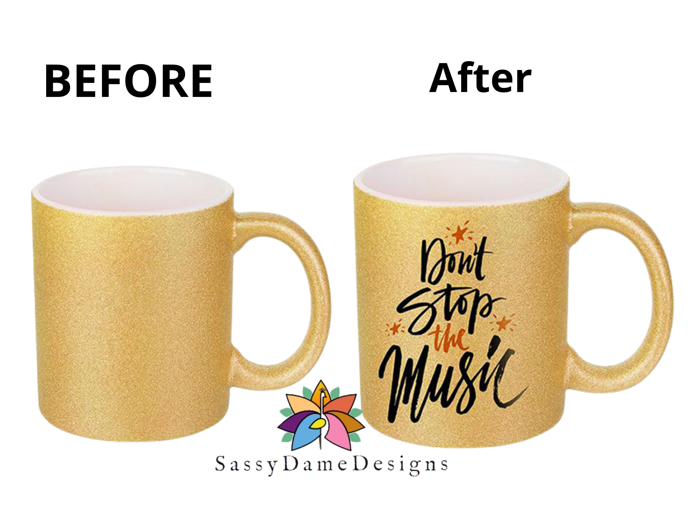 Custom Design 11oz Ceramic Mug Sublimation – Creatively Burgess