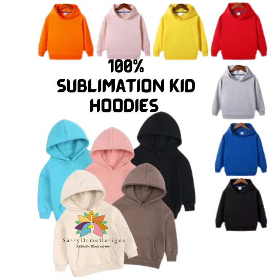 Sublimation Hoodies for kids