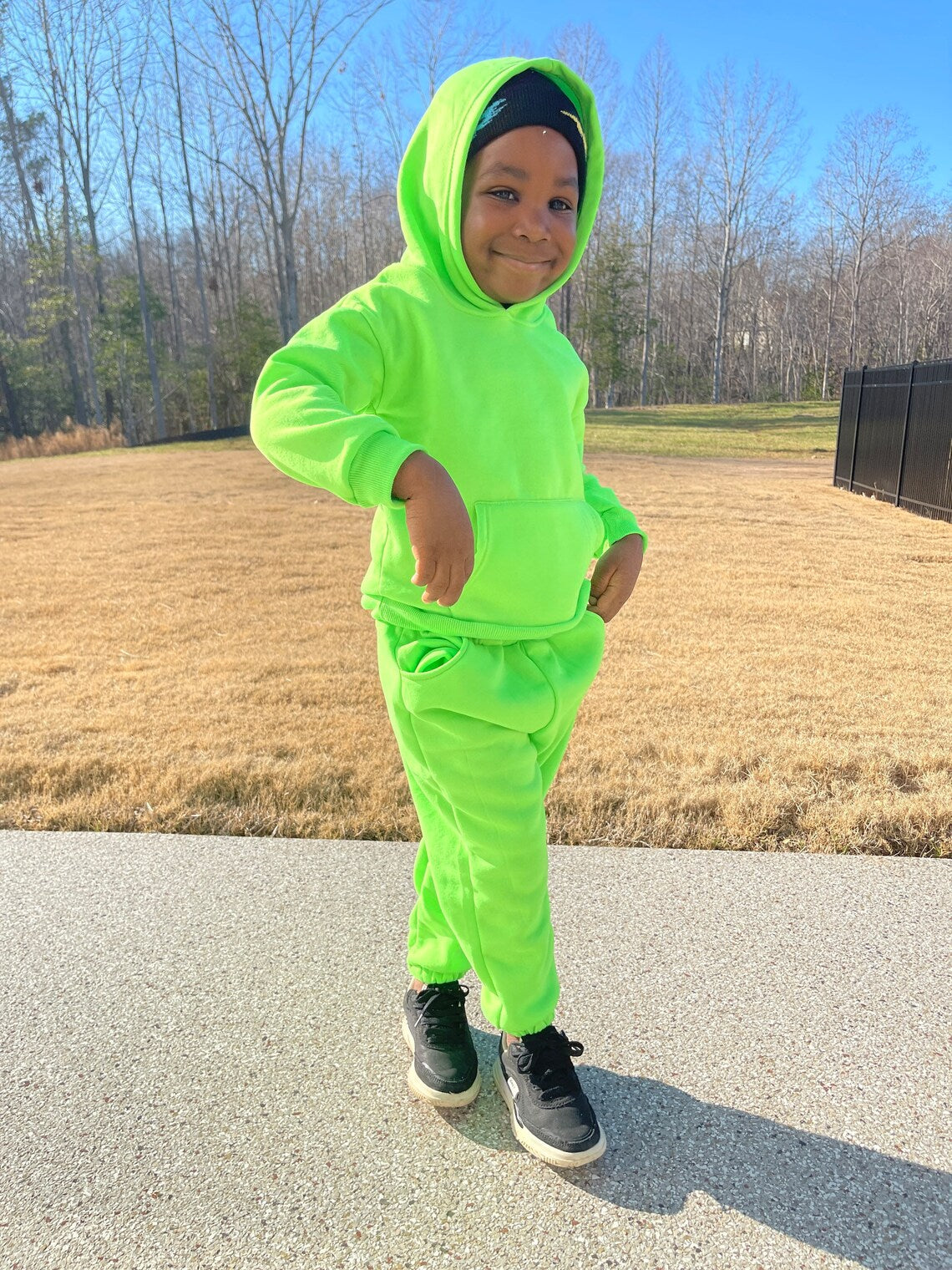 Sublimation kids hoodie set/ 100% polyester hoodies for kids - SassyDame Designs,LLC