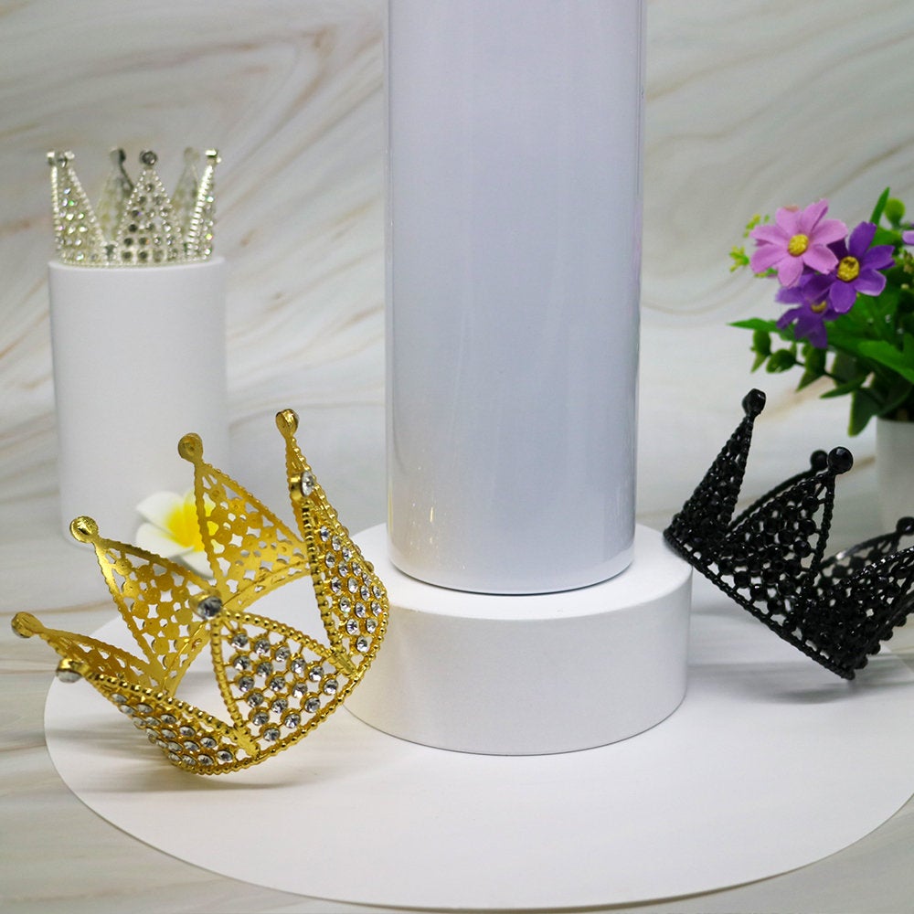 Crown toppers for tumblers/sublimation tumblers/blank crown Topper/20oz crown toppers/ - SassyDame Designs,LLC