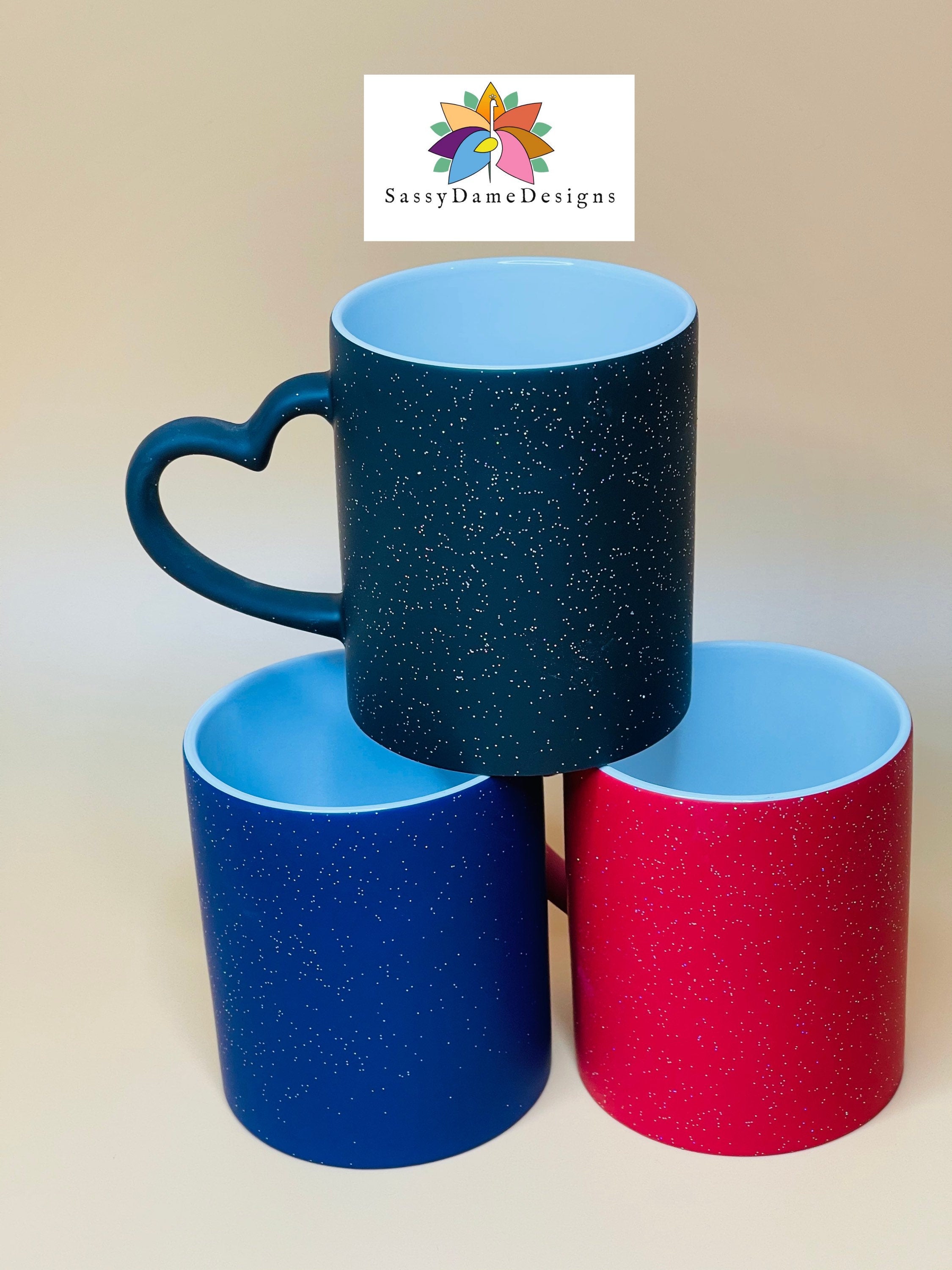 Sublimation Coffee Mugs Tagged black mug - SassyDame Designs